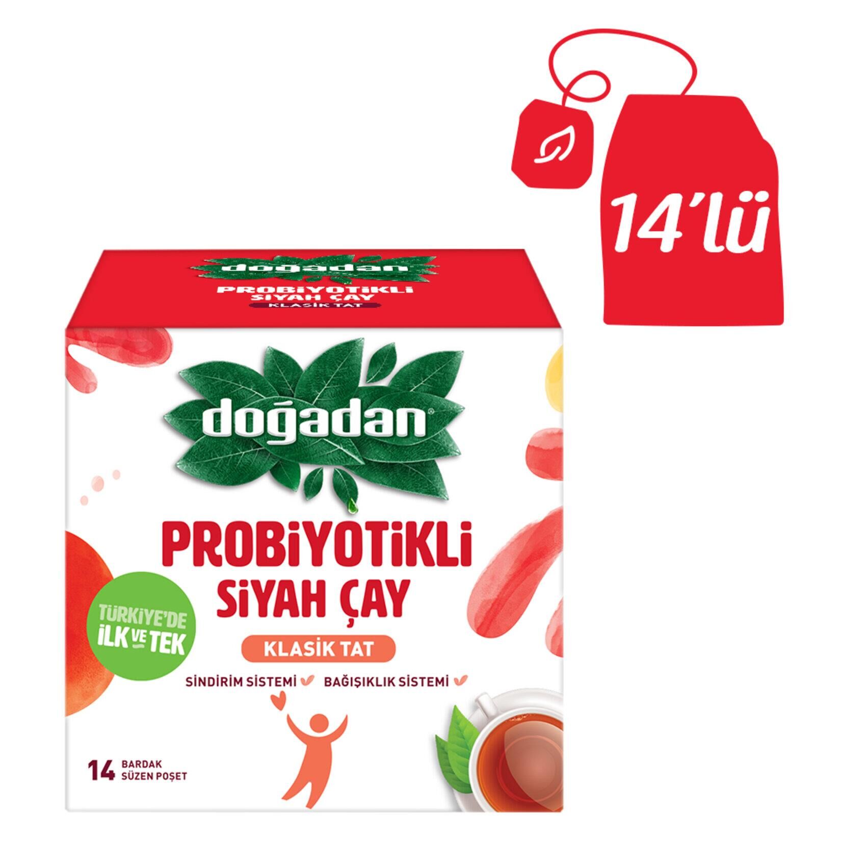 DOĞADAN PROBİYOTİKLİ SİYAH ÇAY