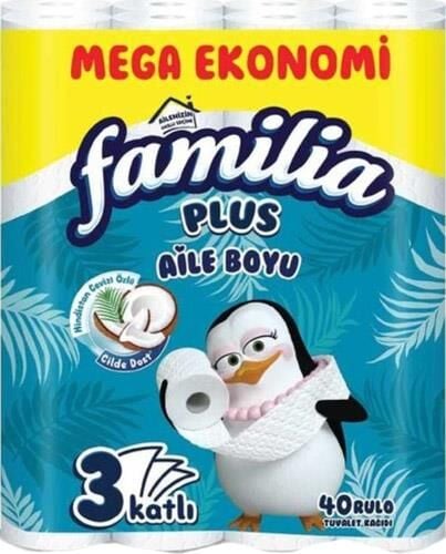 XFAMİLYA TUV.KAĞ. PLUS HİNDİSTAN CEVİZİ ÖZLÜ  40LI