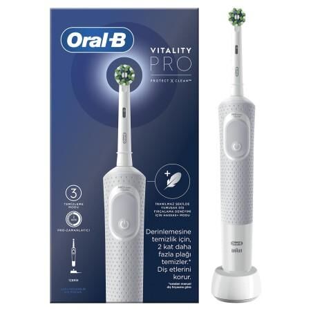 ORAL-B DF ŞARJLI D103 VIT PRO WHITE 1CT