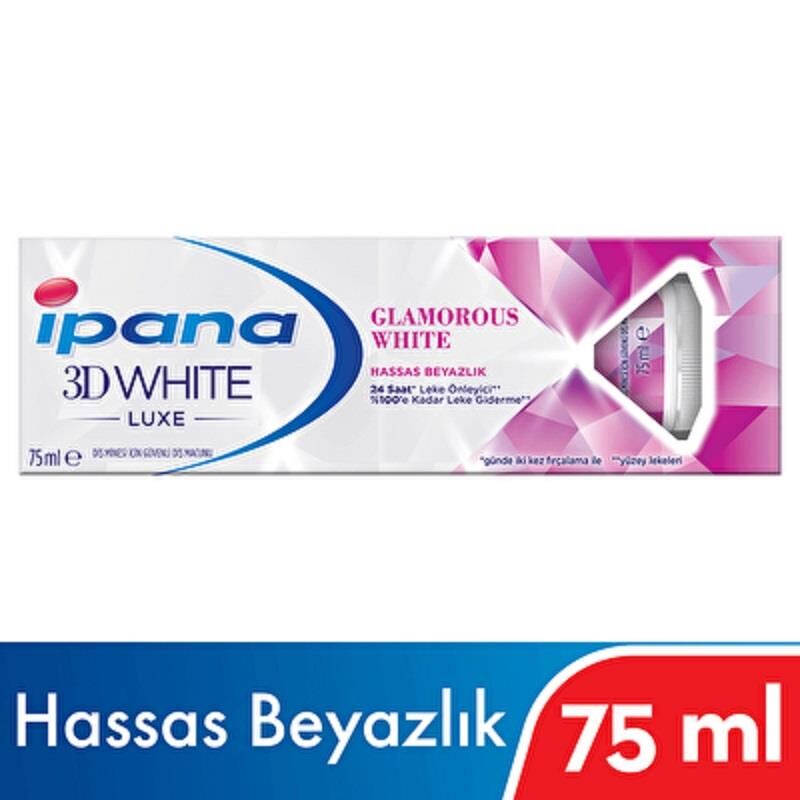İPANA DM 3BB 75ML LUXE GLAMOROUS WHITE