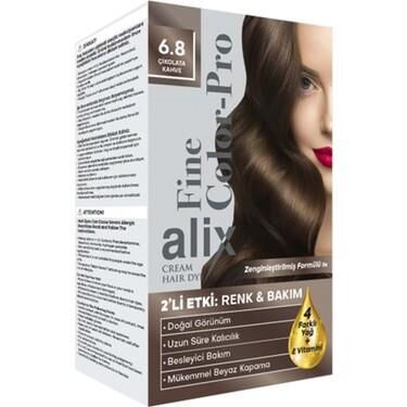 ALİX KİT SAÇ BOYASI 50ML 6.8 ÇİKOLATA KAHVE
