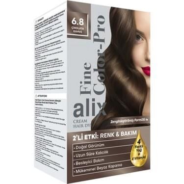 ALİX KİT SAÇ BOYASI 50ML 6.8 ÇİKOLATA KAHVE