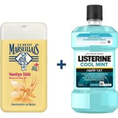 LPM DUŞ JELİ 250ML VANİLYA +LİSTERİNE 250ML MİNT