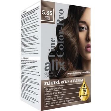 ALİX KİT SAÇ BOYASI 50ML 5.35 IŞILTILI KAHVE