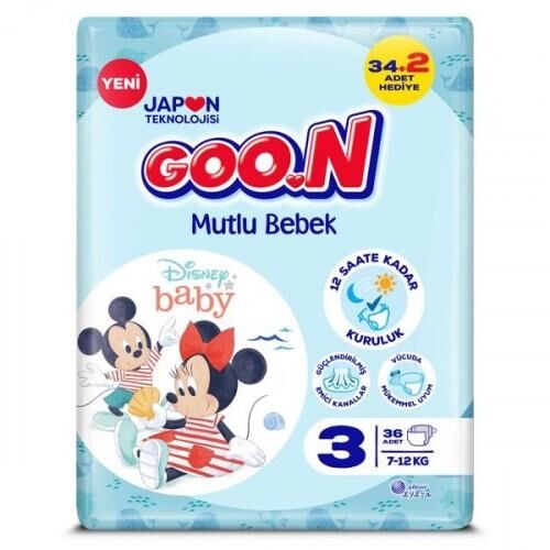 GOON MUTLU BEBEK BEZİ 36LI NO:3