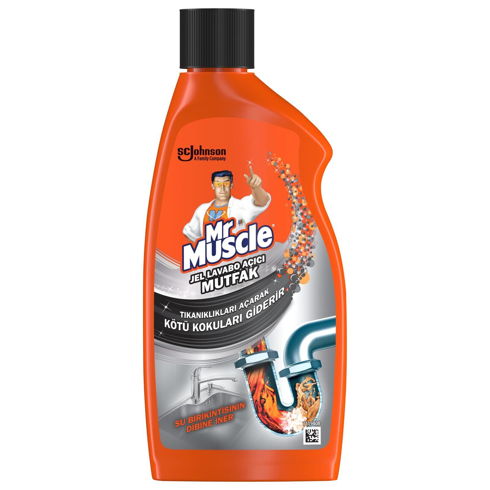 MR MUSCLE LAVABO AÇICI JEL 500ML