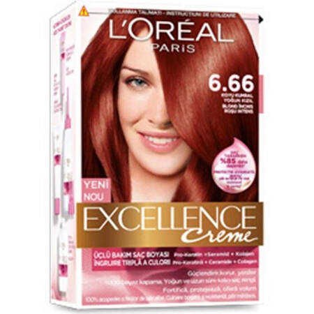 LOREAL SAÇ BOYASI 6/66 YOĞUN KIZILI