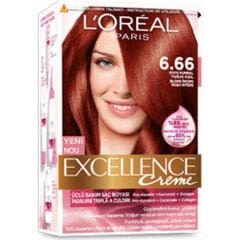 LOREAL SAÇ BOYASI 6/66 YOĞUN KIZILI