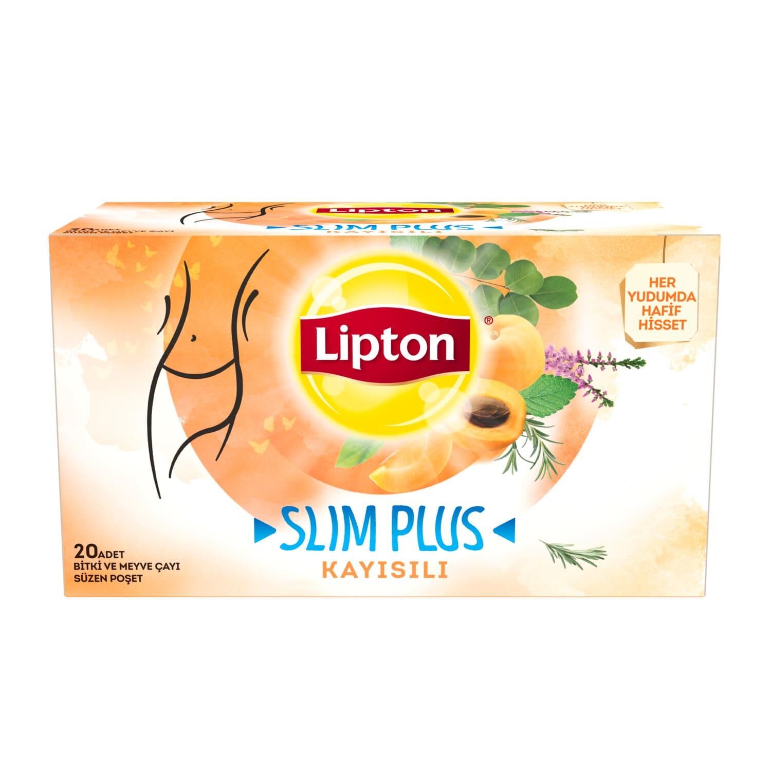 LİPTON FORM SLIM PLUS KAYISILI 20Lİ