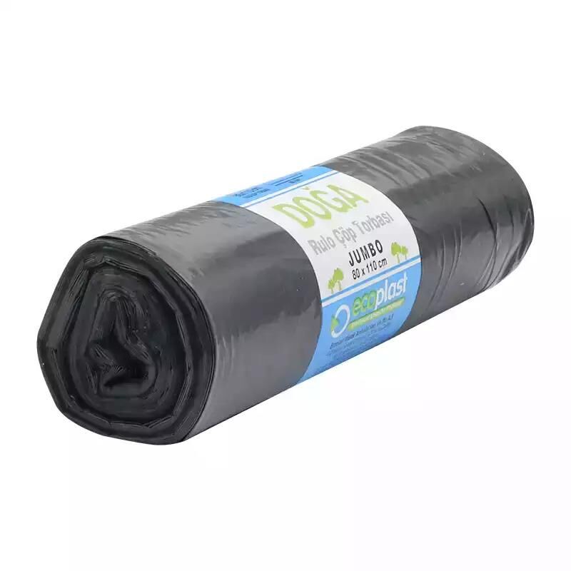 DENİZ ÇÖP POŞETİ 80X110 400GR SİYAH KALIN JUMBO