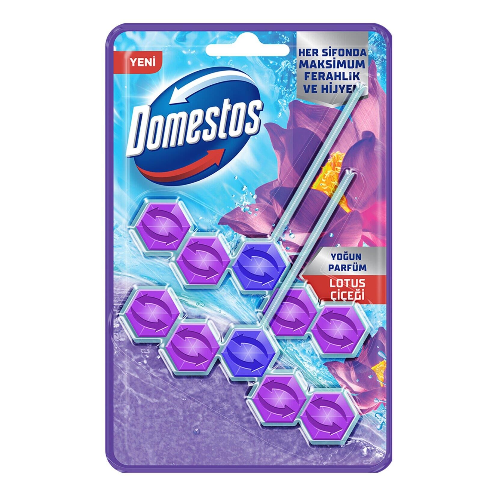 DOMESTOS WC BLOK 2Lİ LOTUS ÇİÇEĞİ 2X50G