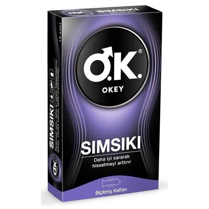 OKEY PREZERVATİF SIMSIKI 10LU