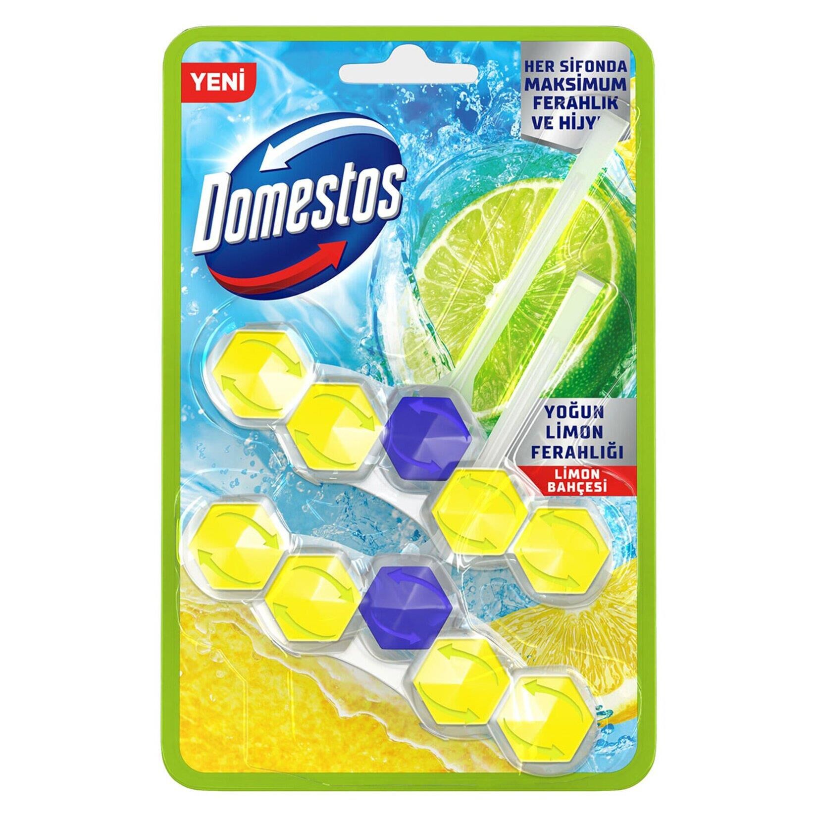 DOMESTOS WC BLOK 2Lİ LİMON