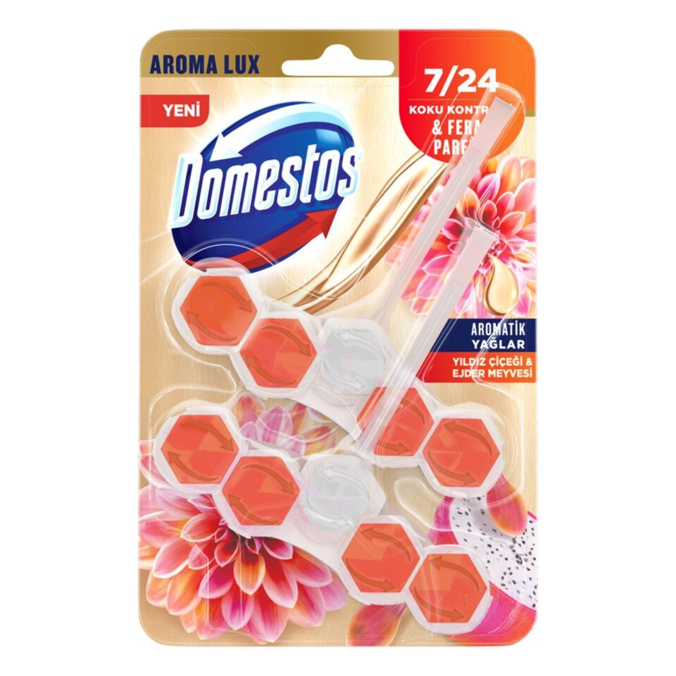 DOMESTOS WC BLOK 2Lİ EJDER ÇİÇEĞİ MEYVESİ