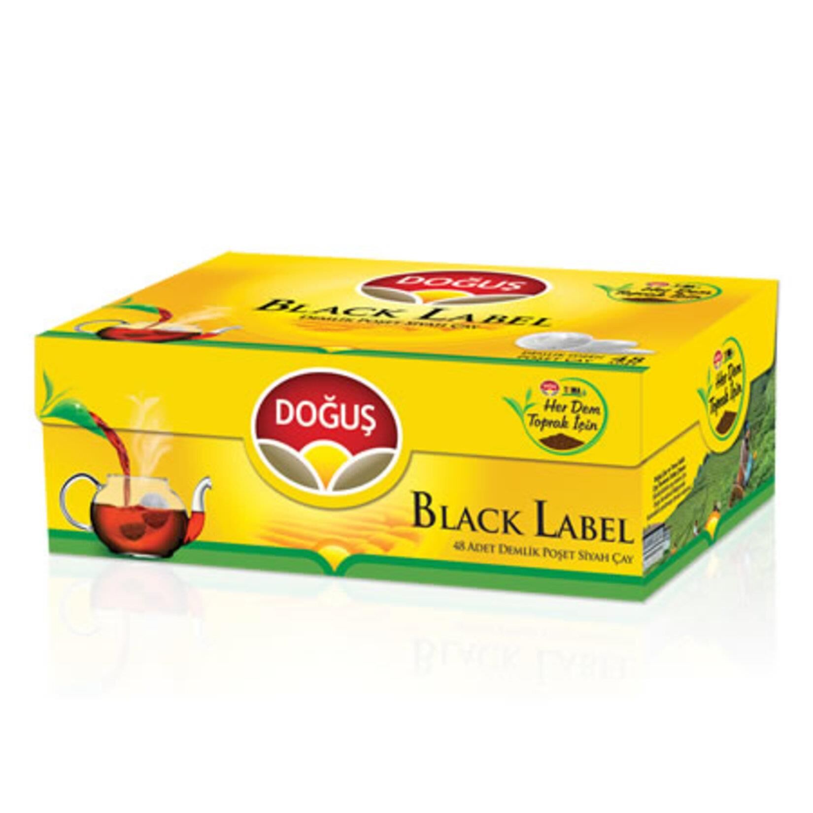 DOĞUŞ ÇAY BLACK DEMLİK 48+12 60LI
