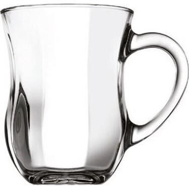PAŞABAHÇE 55373 KULPLU ÇAY BARDAĞI 6LI