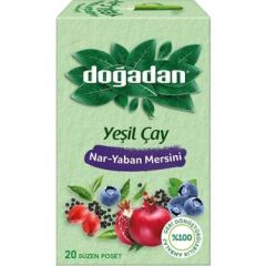 DOĞADAN YEŞİL ÇAY NAR-YABAN MERSİNİ 20Lİ