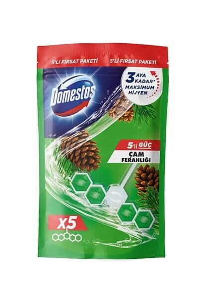 DOMESTOS WC BLOK 5Lİ ÇAM FERAHLIĞI