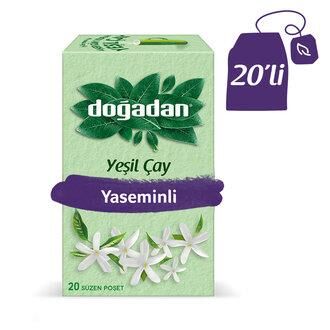 DOĞADAN YEŞİL ÇAY YASEMİNLİ 20Lİ