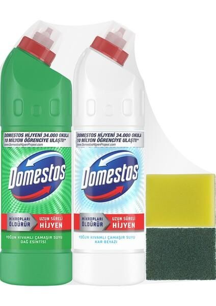 DOMESTOS DAĞ 750ML+KARBEYAZI 750ML+SÜNGER HEDİYE