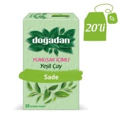 DOĞADAN YEŞİL ÇAY YUMUŞAK İÇİMLİ 20Lİ
