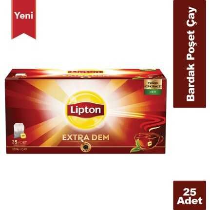 LİPTON BARDAK EKSTRE DEM 50GR 25Lİ
