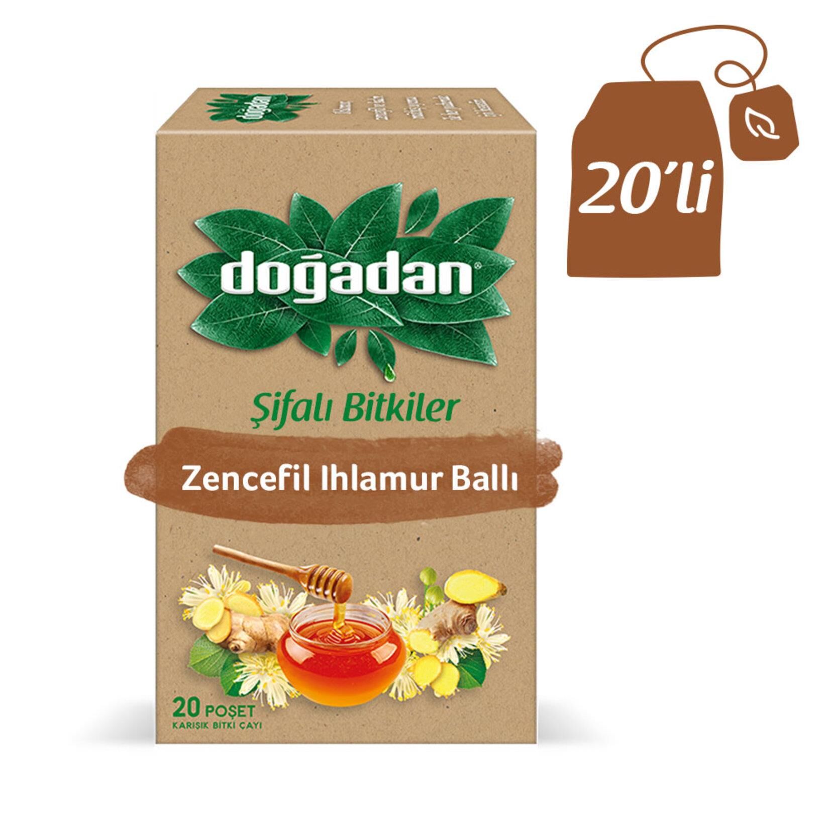 DOĞADAN BİTKİ ZENCEFİL IHLAMUR BALLI