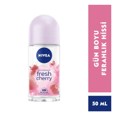 NİVEA ROLL-ON BAYAN 50ML FRESH CHERRY KİRAZ