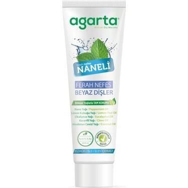 AGARTA DOĞAL DİŞ MACUNU NANELİ 100ML