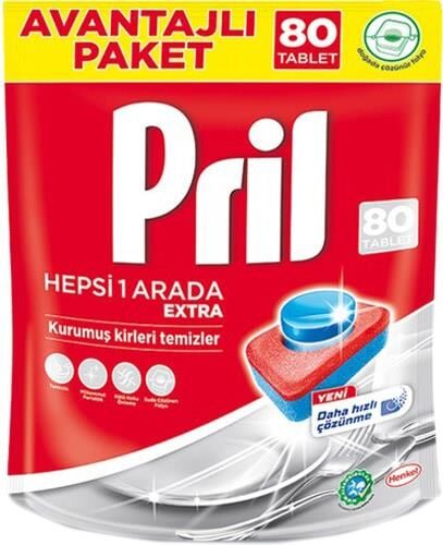 PRİL TABLET HEPSİ BİR ARADA EXTRA 80Lİ