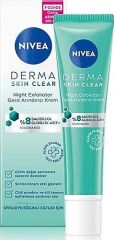 NİVEA YÜZ BAKIM DERMA SKİN CLEAR NİGHT EXFOLİATOR