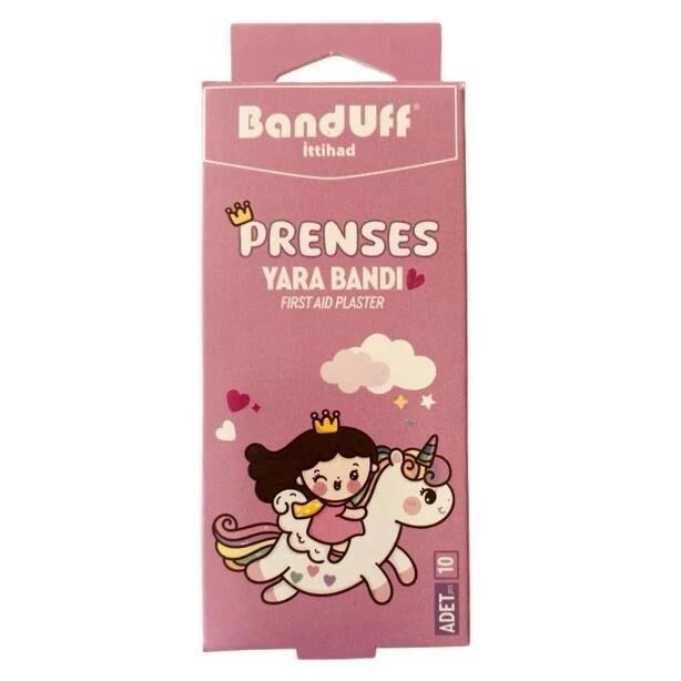 BANDUFF YARA BANDI  PRENSES 10LU ÇOCUK