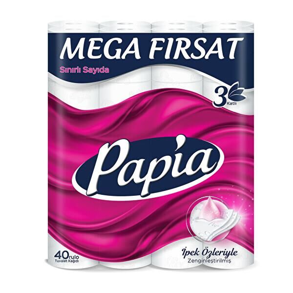 PAPİA TUV.KAĞ 40 LI İPEK ÖZLERİYLE