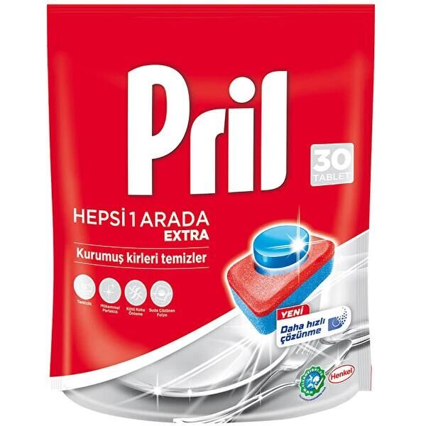 PRİL TABLET HEPSİ BİR ARADA EXTRA 30LU