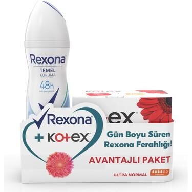 REXONA SHOWER FRESH DEO+KOTEX NORMAL 8Lİ