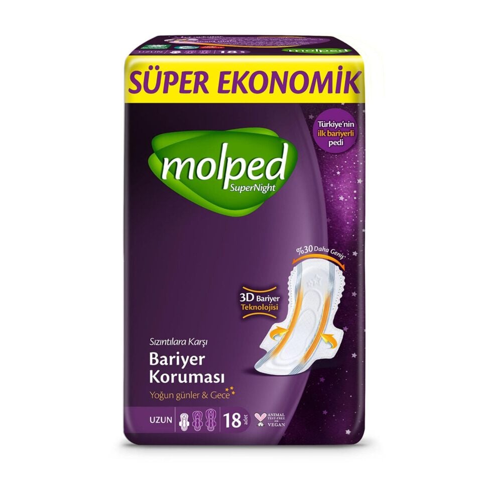MOLPED SUPERNİGHT UZUN 18Lİ SÜP.EKON.
