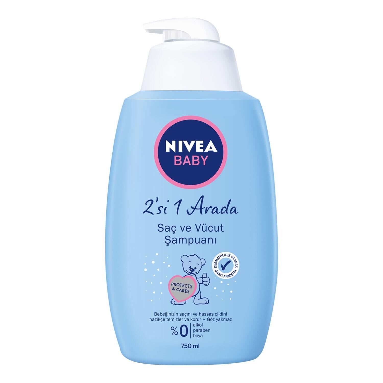 NİVEA BABY ŞAMPUAN 750ML SAÇ VE VÜCUT