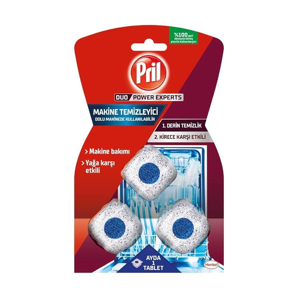 PRİL BULAŞIK MAKİNE TEMİZLEYİCİ KAPSÜL 3WL 60G