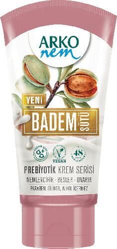ARKO NEM 60ML KREM PREBİYOTİK BADEM SÜTÜ
