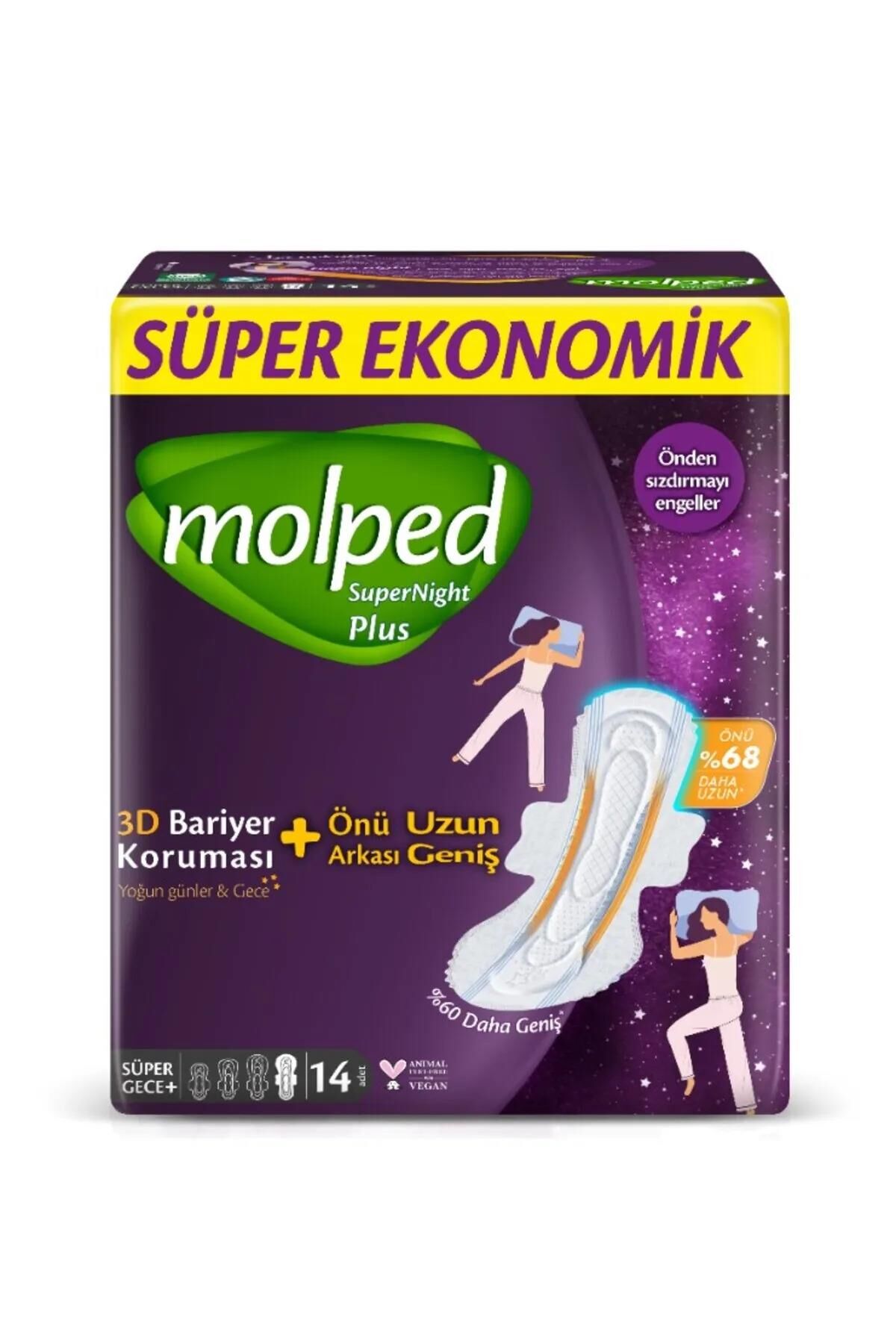 MOLPED SUPERNİGHT SÜPER GECE 14LÜ 3D BAR.ÖNÜ UZUN