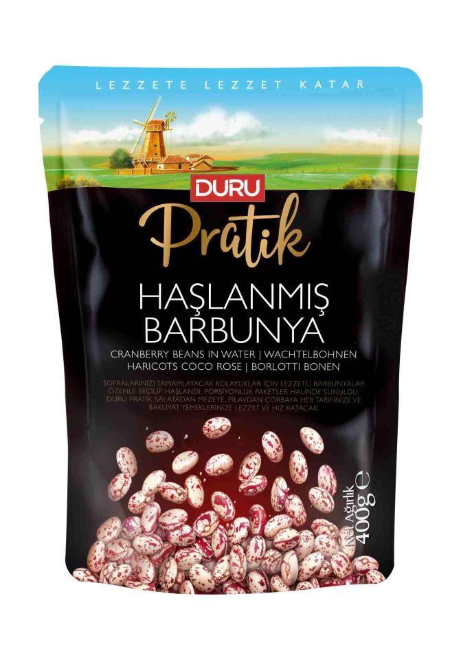 DURU HAŞLANMIŞ BARBUNYA 400GR