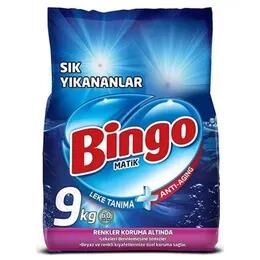 BİNGO MATİK 9KG SIK YIKANAN RENKLİ