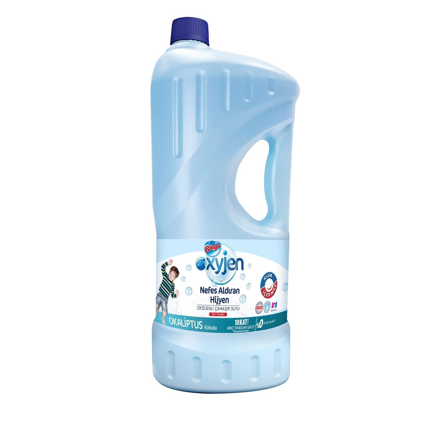 BİNGO OXYJEN ÇAMAŞIR SUYU 1852ML OKALİPTUS