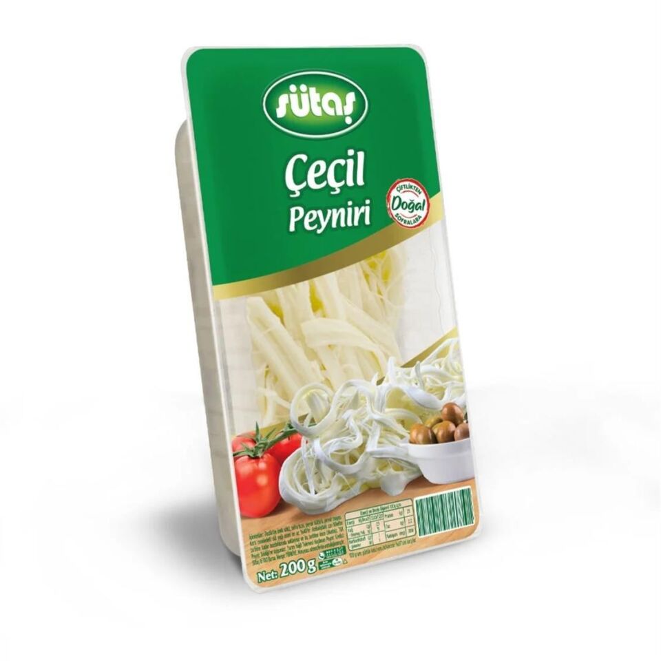 SÜTAŞ ÇEÇİL PEYNİRİ 200GR
