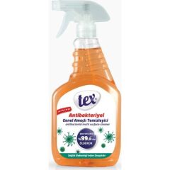 TEX GENEL TEMİZLEYİCİ 750ML ANTİBAKTERİYEL TURUNCU