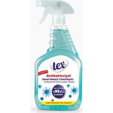 TEX GENEL TEMİZLEYİCİ 750ML ANTİBAKTERİYEL MAVİ