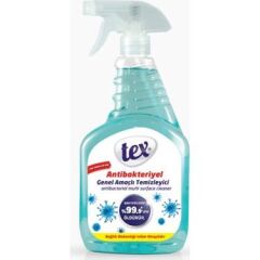 TEX GENEL TEMİZLEYİCİ 750ML ANTİBAKTERİYEL MAVİ