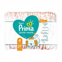 PRİMA GÜNLÜK RAHATLIK NO:4 MAXİ 27Lİ