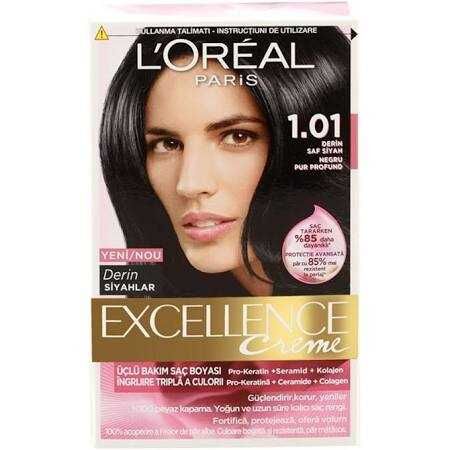 LOREAL SAÇ BOYASI 1.01 DERİN SİYAH