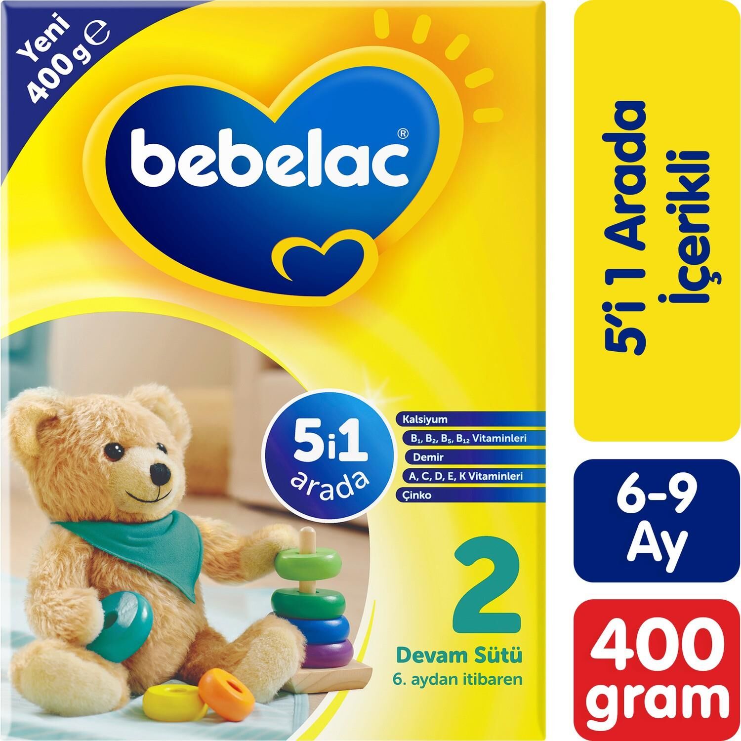 BEBELAC 400GR NO:2